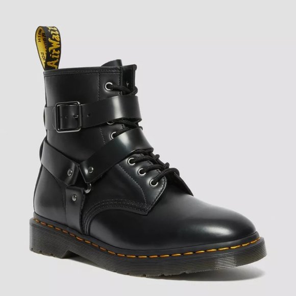 Dr. Martens Cristofor Leather Moto Boot (Women) - Picture 2 of 16